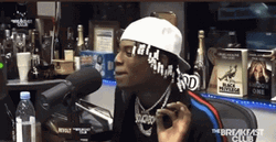 Soulja Boy Speaking On Microphone GIF