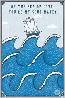 Soulmate Animated Ocean Quote GIF