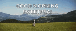 Sound Of Music Good Morning Sweet Pea GIF