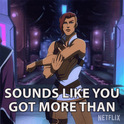 Sounds Like You Got More Than Netflix Advertisement GIF