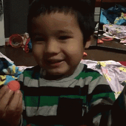 Sour Kid Face Eating Sour Patch Kids GIF