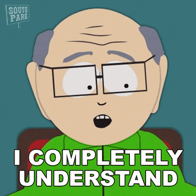 South Park Bald Character Says I Completely Understand GIF