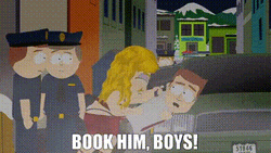 South Park Cartoon Series Book It Danno GIF