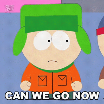 South Park Character Asking Can We Go Now GIF
