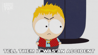 South Park Character Asking It Was An Accident GIF