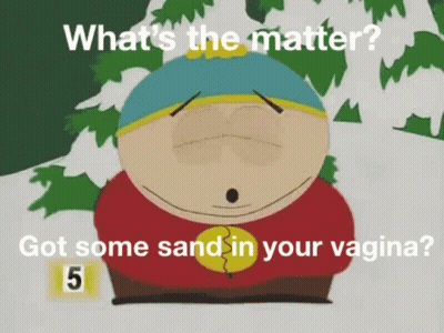 South Park Character Asking What's The Matter GIF