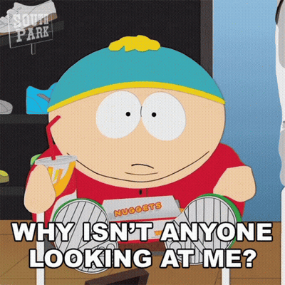 South Park Character Holding Nuggets GIF