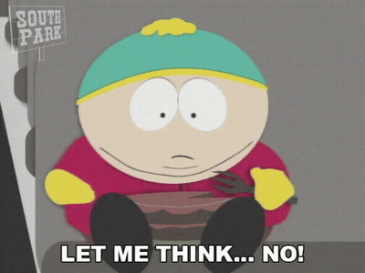 South Park Character Let Me Think... No GIF