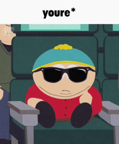 South Park Character Saying Awesome GIF