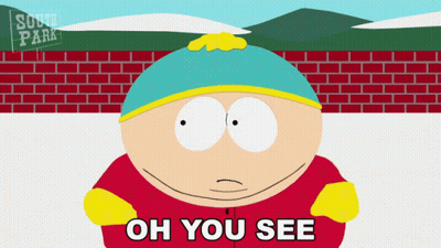 South Park Character Saying Oh GIF