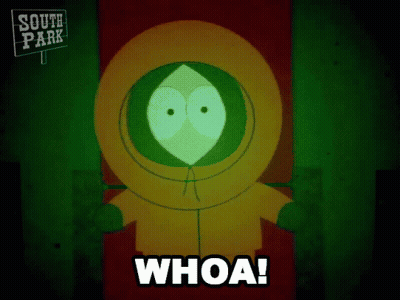 South Park Character Saying Whoa GIF