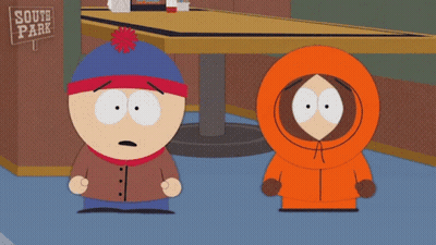 South Park Character Says Dude GIF