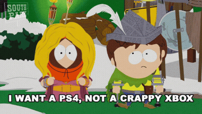 South Park Character Says I Want A PS4 GIF