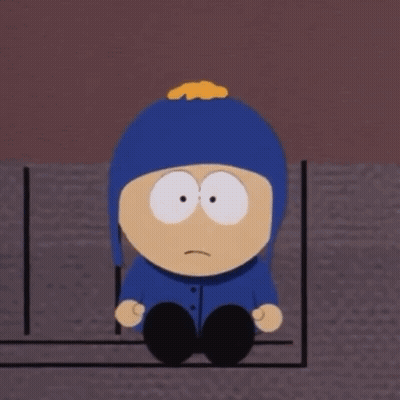 South Park Character Sitting Cross-Legged GIF