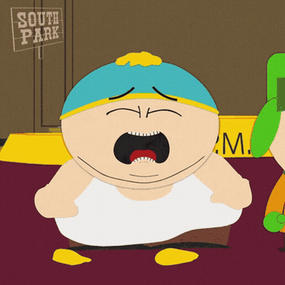 South Park Character Sitting In Car GIF