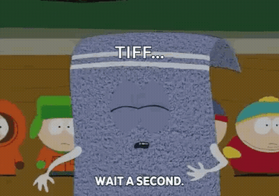 South Park Character Standing In Front Of Group GIF