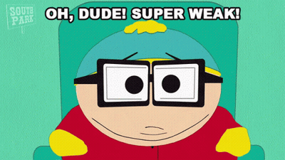 South Park Character Wearing Glasses GIF