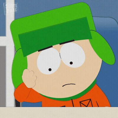 South Park Character With Green Hat GIF
