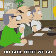 South Park Characters And Here We Go  GIF