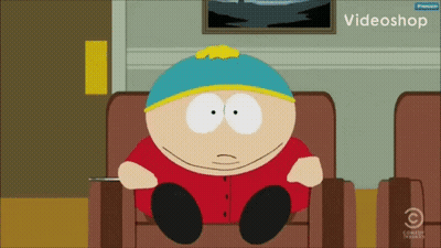 South Park Characters In Hallway Saying Going Down To South Park GIF