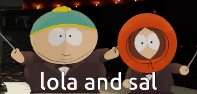 South Park Characters Lola And Sal GIF