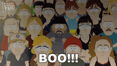 South Park Characters Saying Boo GIF
