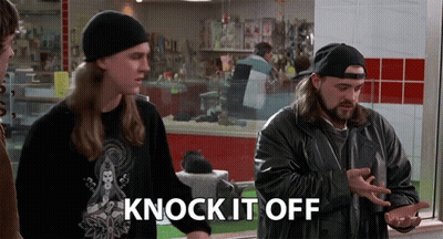 South Park Characters Saying Just Knock It Off GIF