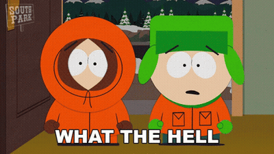 South Park Characters Saying What The Hell GIF