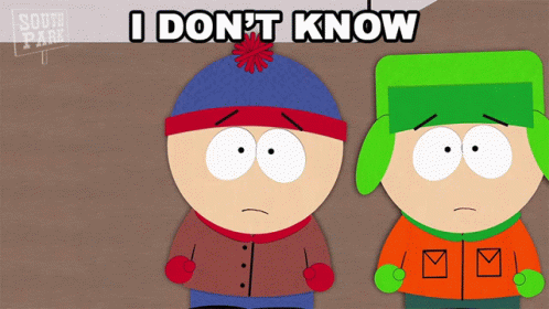South Park Characters Standing Together GIF