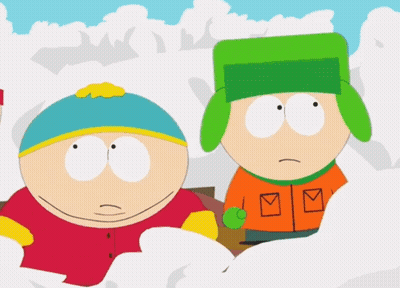 South Park Characters Standing Together GIF