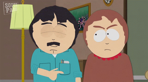South Park Characters Standing Together GIF