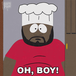South Park Chef Oh Boy Wink GIF