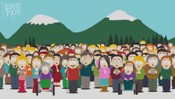 South Park Crowd Cheering GIF