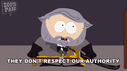 South Park Don't Respect GIF