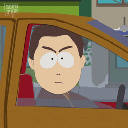 South Park Driver Spit GIF