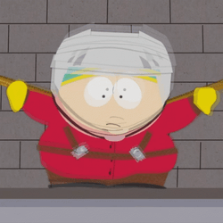South Park Eric Cartman Fall Out GIF