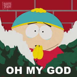 South Park Eric Cartman Oh My God GIF