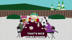 South Park Eric Cartman Tea Party Outside GIF