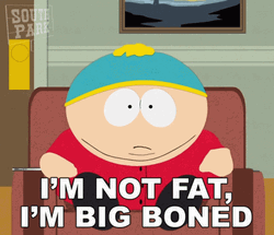 South Park Eric Not Fat Big Boned GIF