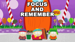 South Park Focus And Remember GIF