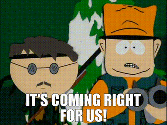 South Park Giant Acorn Coming GIF