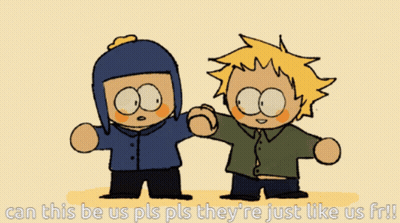 South Park Holding Hands Can This Be Us GIF