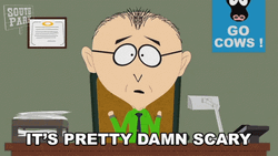 South Park It's Pretty Damn Scary Spooky Scene GIF