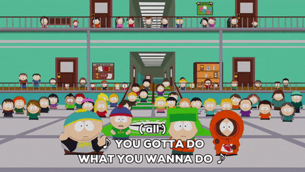 South Park Kenny McCormick Dancing GIF