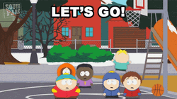 South Park Kids Basketball GIF