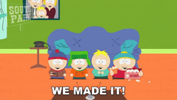 South Park Kids We Made It GIF