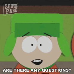 South Park Kyle Broflovski Any Questions GIF