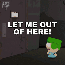 South Park Let Me Out Here GIF