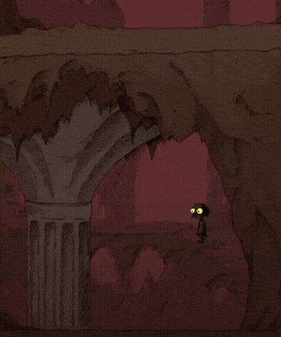South Park Man Holding Cross Next To Kneeling Man GIF