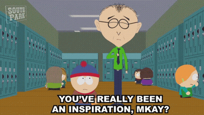 South Park Man In Green Tie GIF